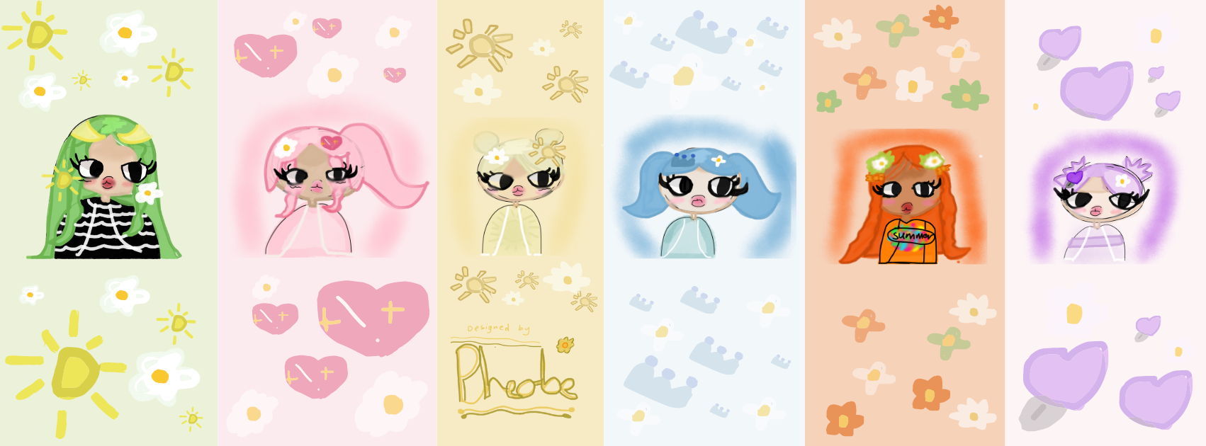 Coloured Girls - DesignedByPheobe.com